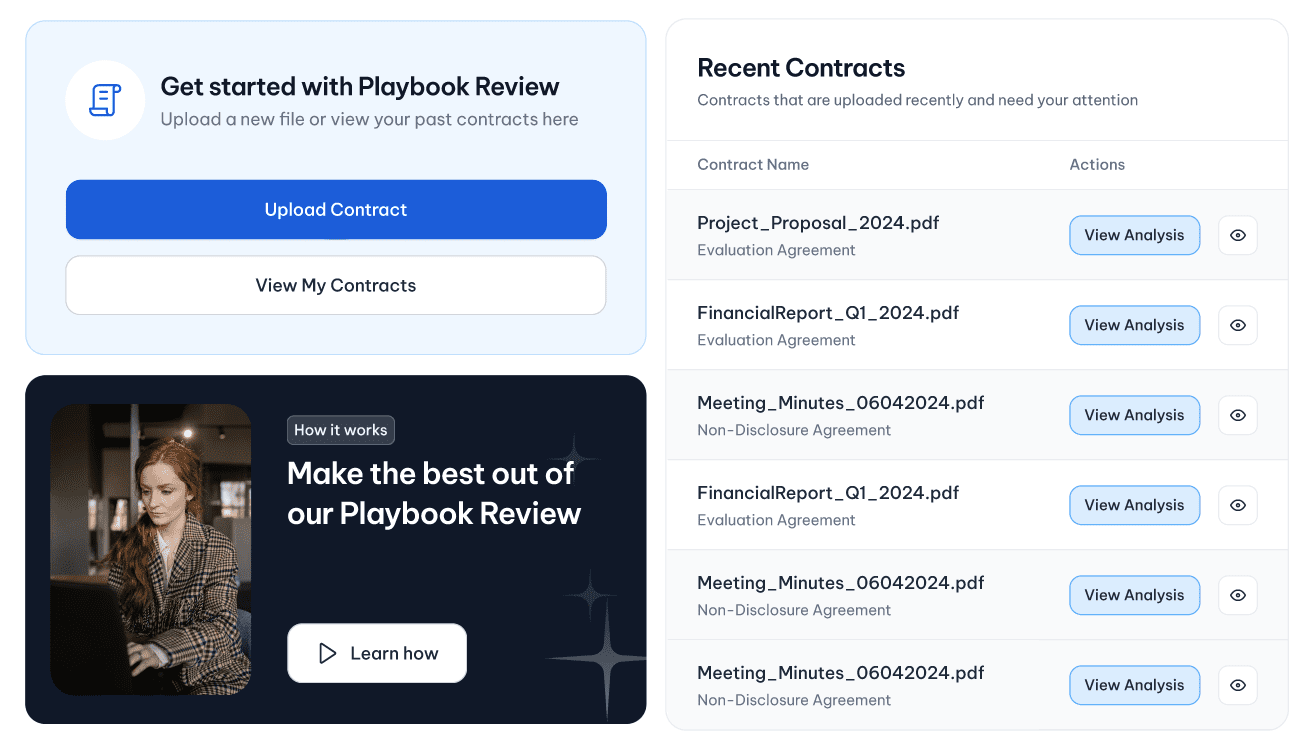 2. Review Playbook